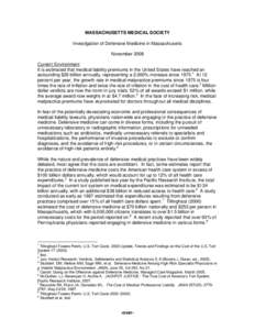 Healthcare law / Medical specialties / Health law / Medical malpractice / Patient safety / Family medicine / Tort reform / American Medical Association / Physician / Medicine / Health / Tort law