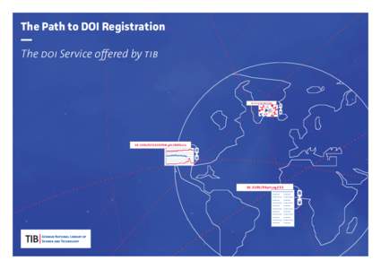 The Path to DOI Registration — The doi Service offered by tib[removed][removed]