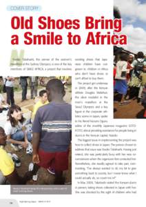 COVER STORY  Old Shoes Bring a Smile to Africa  N