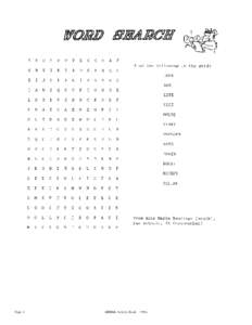 Page 4  AFRMA Activity Book 1996