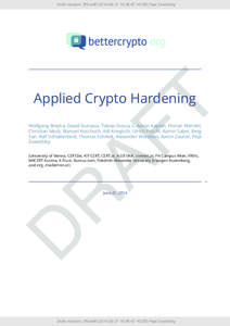 Cipher / SHA-1 / Cryptanalysis / Key size / Cryptosystem / Strong cryptography / Cryptography / Mathematical sciences / Science