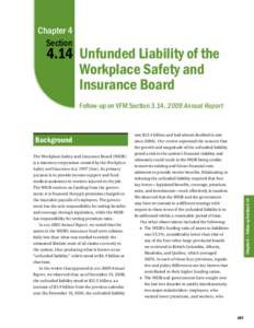 4.14: Unfunded Liability of the Workplace Safety and Insurance Board