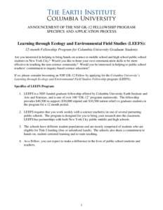 Microsoft Word - LEEFS_StudentAnnouncement_2010 for PDF