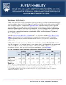 Climate change policy / Carbon neutrality / University of British Columbia / Climate change / Environment / Education / Carbon neutral building / Canada and the Kyoto Protocol / Carbon dioxide / Carbon finance / Greenhouse gas emissions