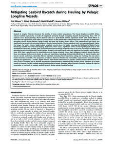 Ornithology / Water / Fishing industry / Longline fishing / Bycatch / Environment / North Pacific albatross / Fishing vessel / Discards / Albatrosses / Procellariiformes / Seabirds