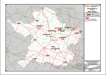 County Development PlanMapLocation of Architectural Conservation Areas Date: