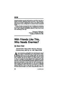 REVIEW statistical mechanics concerns itself struck me as odd. But it does have a pedigree precedent: Boltzmann himself wrote that a ‘wide perspective’ opens up ‘if we think of applying this science to the statisti