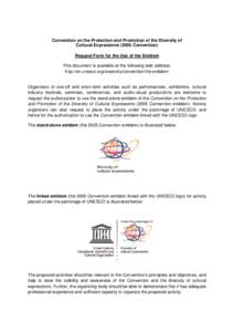 Information society / UNESCO / United Nations Development Group / Convention on the Protection and Promotion of the Diversity of Cultural Expressions / Fire Emblem / Emblem / United Nations / Acronyms / Digital divide