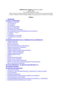 Manlibreto pri Linukso de Antonio Codazzi eldono 2008 Ĉi tiu manlibreto estas libera verkaĵo. Tamen, por observi la etikedon, bonvolu citi aŭtoron kiam vi uzas la entenon en viaj eventualaj verkaĵoj. La aŭtoro respo