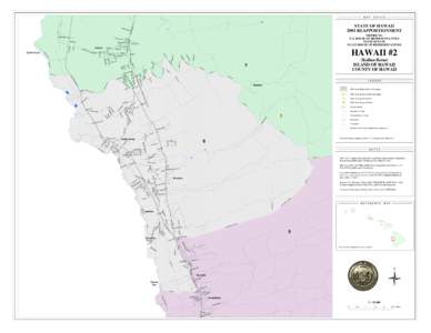 MAP  Keahole Airport Rd DISTRICTS: U.S. HOUSE OF REPRESENTATIVES