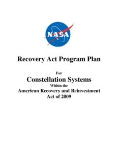 Program-Specific Recovery Plan for Recovery