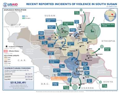 [removed]Recent Reported Incidents of Violence in South Sudan