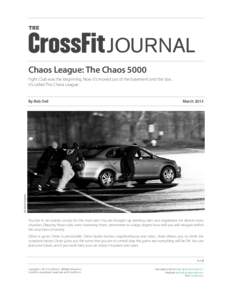 Pit stop / Chaos / Exercise / CrossFit / Chaos theory