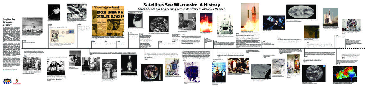 Satellites See Wisconsin: A History  Space Science and Engineering Center, University of Wisconsin-Madison Satellites See Wisconsin: