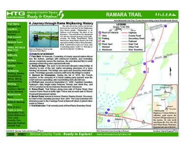 Simcoe County / Lake Couchiching / Orillia / Lake Simcoe / Ontario Highway 12 / Ontario / Ramara /  Ontario / Chippewas of Rama First Nation