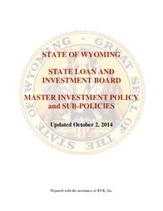 Financial services / Investment Policy Statement / Financial adviser / Investment management / Registered Investment Advisor / Investment Advisers Act / Oklahoma State Treasurer / Financial economics / Investment / Finance