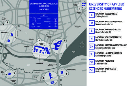 UNIVERSITY OF APPLIED SCIENCES NUREMBERG HW  Hohfederstraße