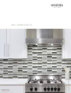 BLISS – ELEMENT GLASS TILE  ELEMENT MINERAL BLEND STRAIGHT STACKED GLASS MOSAICS |