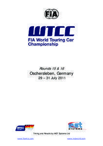Yukinori Taniguchi / Motorsport / Auto racing / FIA / World Touring Car Championship