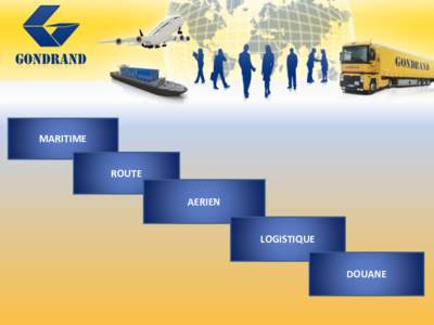 MARITIME ROUTE AERIEN LOGISTIQUE DOUANE