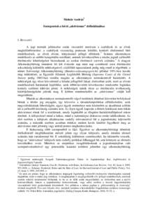 Microsoft Word - Molnár András Szempontok a bírói „aktivizmus” definiálásához.rtf