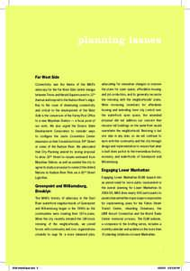 Historic preservation / Satmar / Williamsburg /  Brooklyn / Peter Pennoyer / Andrew Dolkart / National Trust for Historic Preservation / Battery Park City / Brooklyn / Manhattan / Geography of New York / Boroughs of New York City / New York