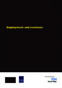 Resilience and Employment