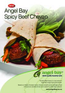 new  Angel Bay Spicy Beef Chevap  The Spicy Beef Chevap is a new product in