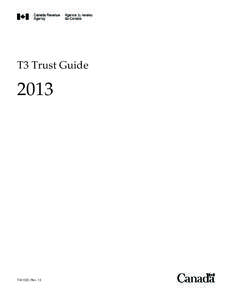 – What if you need  T3 Trust Guide 2013