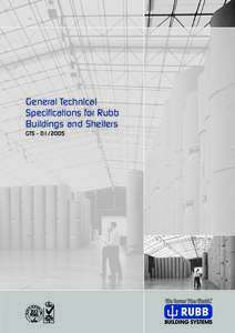 General Technical Specifications for Rubb Buildings and Shelters GTSR