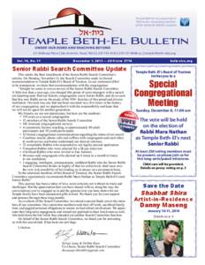 Jewish religious movements / Rabbi / Reform Judaism / Jewish movements / Temple Beth Israel / Samuel M. Stahl / Judaism / Temple Beth-El