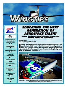 Educating the Next Generation of Aerospace Talent Fall