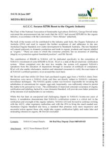 Microsoft Word - ACCC media release[removed]doc