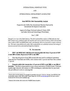 Senegal: Third Review Under the Policy Support Instrument and First Review and Augmentation of Access Under the Exogenous Shocks Facility—Staff Report; Staff Supplement; Staff Statement; Press Release on the Executive Board Discussion; and Statement by the Executive Director for Senegal; IMF Country Report[removed]; June 8, 2009