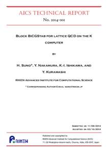 Abstract algebra / Biconjugate gradient stabilized method / Lattice / Preconditioner / Dirac equation / Quasigroup / Conjugate gradient method / OpenMP / Krylov subspace / Numerical linear algebra / Algebra / Mathematics