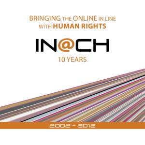 Bringing the Online in Line with Human Rights in ch 10 years