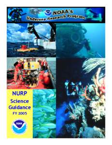 Geography of the United States / Biology / National Institute for Undersea Science and Technology / Oceanography / Mid-Atlantic Bight / Nationwide Urban Runoff Program / Coral reef / Sustainable fishery / Coral / National Oceanic and Atmospheric Administration / Physical geography / Fisheries