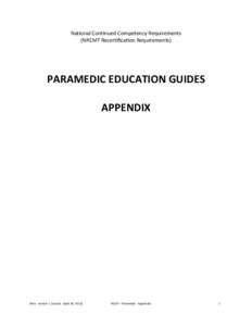 Microsoft Word - NCCR Paramedic_appendix_no state v1.1