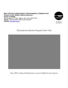 Microsoft Word - TheLandownerIncentivePrograminNY-Final.docx