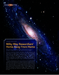 Downloaded from www.sciencemag.org on July 7, 2011  GALAXY EVOLUTION GALAXY EVOLUTION