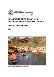 Geography of Australia / Great Sandy Desert / Philosophy of biology / Karlamilyi National Park / Rudall / Conservation biology / Environmental protection / Lake Dora / Wetland / Pilbara / Geography of Western Australia / Biology