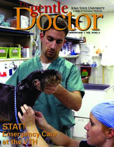 WINTER[removed]VOL. 19 NO. 3 Veterinary Medicine