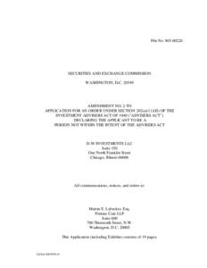 Investment Advisers Act / Finance / Investment / Business / Economics / Family office / Financial adviser / Dodd–Frank Wall Street Reform and Consumer Protection Act / U.S. Securities and Exchange Commission / Financial services / Financial economics / 76th United States Congress