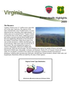 Microsoft Word - VA 2009 Forest Health Highlights.doc