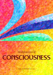 Integrative Theosophical Studies Online Series 2 Cosmogenesis Modifications of  CONSCIOUSNESS