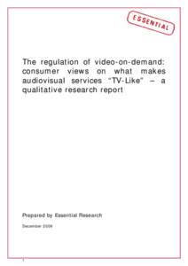 Microsoft Word - Video on demand consumer research final.doc