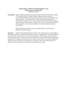 Federal Deposit Insurance Corporation / Federal Reserve System / Office of the Comptroller of the Currency / Deposit insurance / Banking in the United States / Bank regulation in the United States / Financial regulation / Government