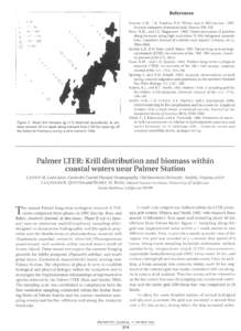 References Greene, C.H., T.K. Stanton, P.H. Wiebe, and S. McClatchieAcoustic estimates of antarctic krill. Nature, 349, 110. Nero, R.W., and J.J. MagnusonCharacterization of patches along transects using 