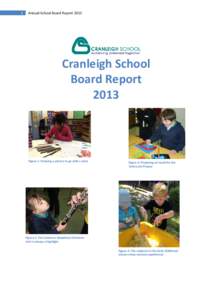 1  Annual School Board Report 2013 Cranleigh School Board Report