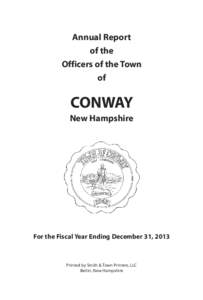 Conway Town Report-White Sec.